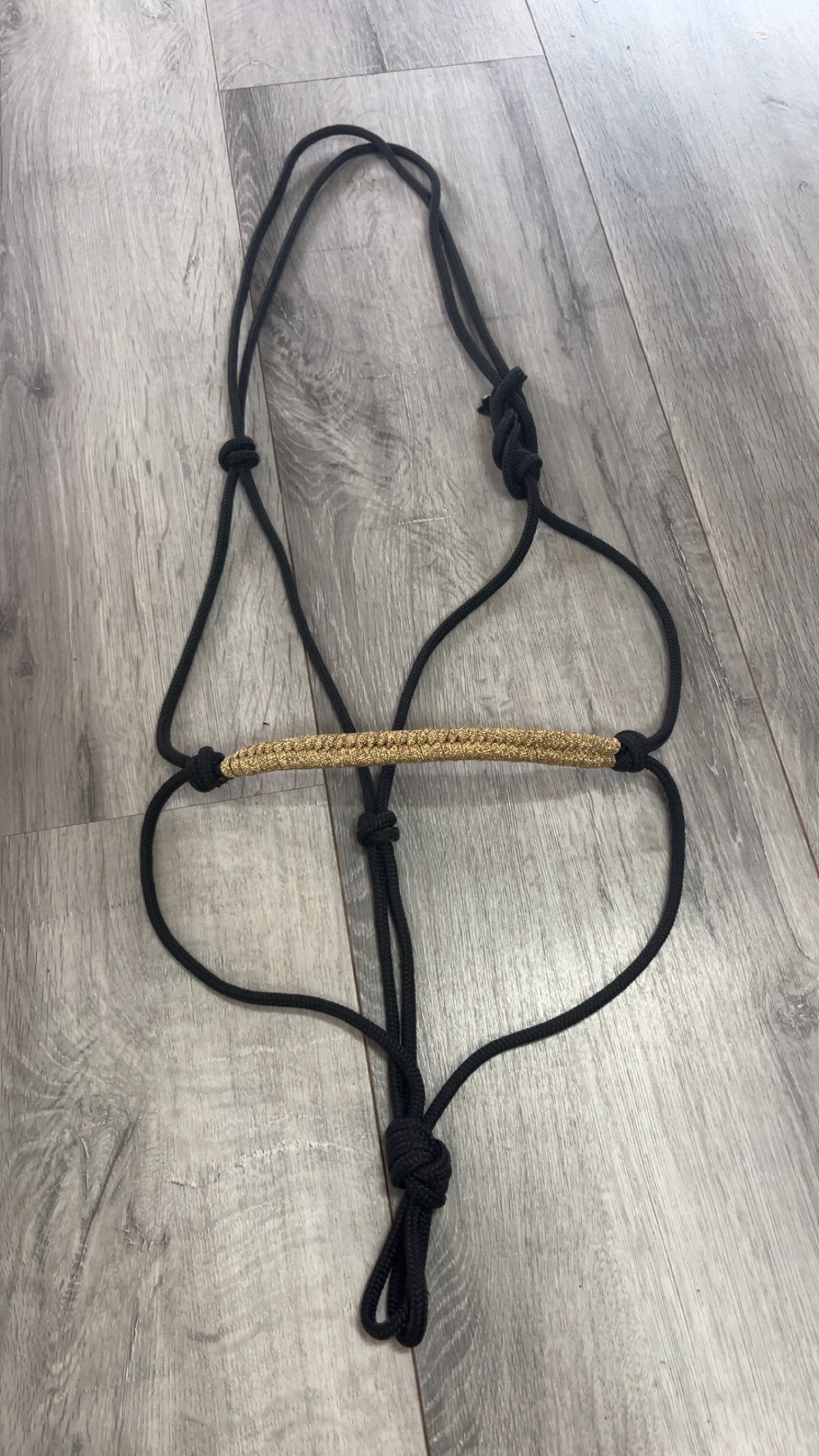 Licol avec tressage